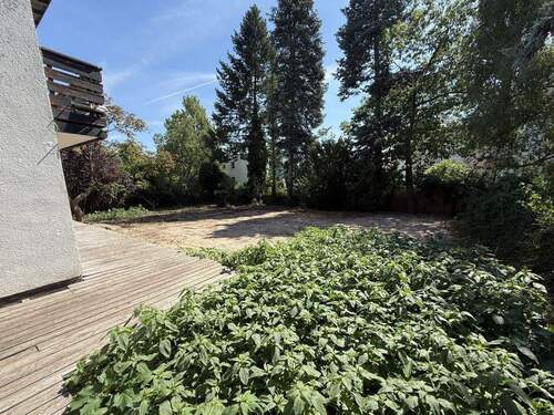 Blick in den Garten - 5 Zimmer Einfamilienhaus in Nürnberg