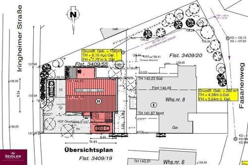 Illustration Lagenansicht - Grundstück zum Kaufen in Kehl