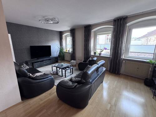 Wohnzimmer OG Wohnung 3a - Mehrfamilienhaus, Wohnhaus mit 403,30 m&sup2; in Hammelburg zum Kaufen