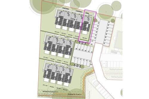 Lageplan Haus 1 - 