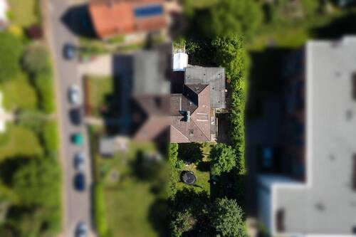 Drohnenaufnahme - 1 Zimmer Mehrfamilienhaus, Wohnhaus in Hamburg