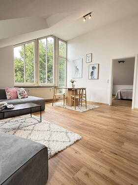 Wohnzimmmer Essbereich - Bezugsfertig: Gemütliche 2-Zimmer-Wohnung in Passau