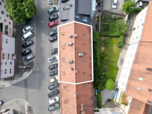 Vogelperspektive - 2 Zimmer Etagenwohnung in Nürnberg