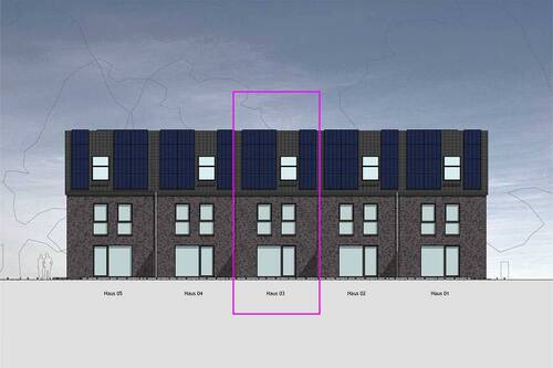 Gartenansicht - Reihenmittelhaus mit 131,00 m&sup2; in Henstedt-Ulzburg zum Kaufen