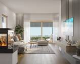Lichtdurchflutetes Wohnzimmer - 