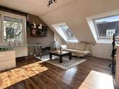 Wohnzimmer - 2 Zimmer Etagenwohnung in Augsburg