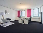Büro - Voll ausgestattetes Büro mit Skylineblick, Pauschalmiete, Loungenutzung, Servicepaket inkl.