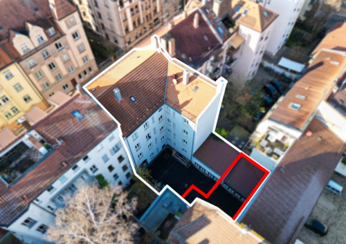 Rückseite - Grundstück zum Kaufen in Nürnberg