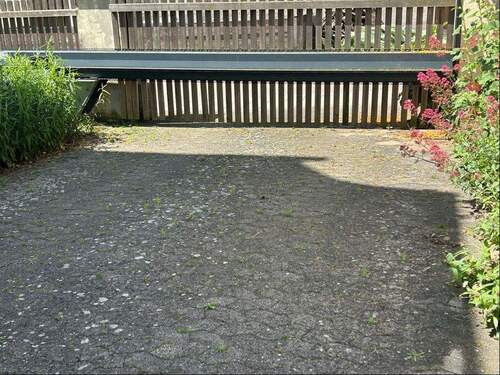 Einfahrt und elektr. Tor - 