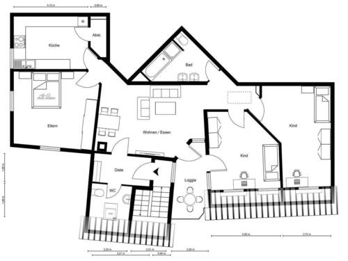 Bild 5 - Etagenwohnung mit 119,10 m&sup2; in Emmendingen zum Kaufen