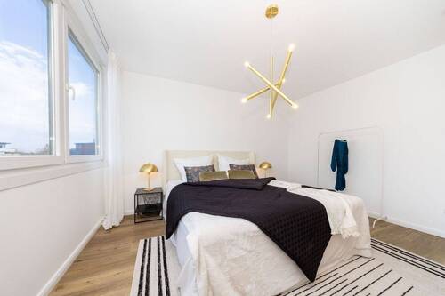 Schlafzimmer - Etagenwohnung mit 90,00 m&sup2; in München zum Kaufen