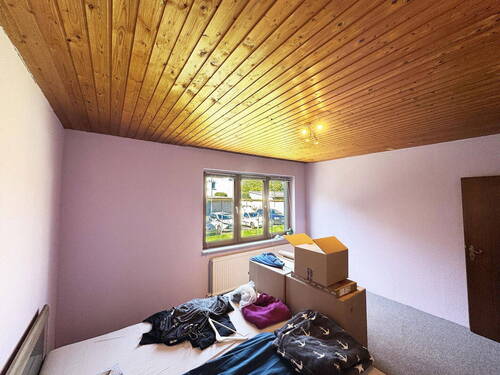 Schlafzimmer aus anderem Blick - 