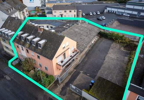 Vogelperspektive - Bergstraße: Attraktives Baugrundstück mit Bestandsimmobilie und vielfältigen Optionen!