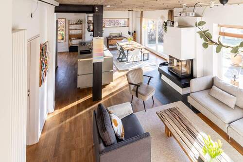 WE2 - EG Wohnbereich und offene Küche - 