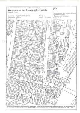 Liegenschaftskarte - 