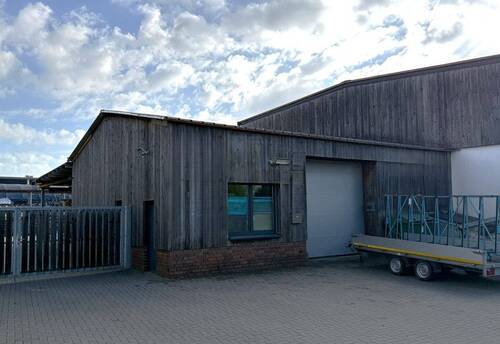 Außenansicht - Vielseitige Gewerbehalle in bester Lage von Borken-Weseke!