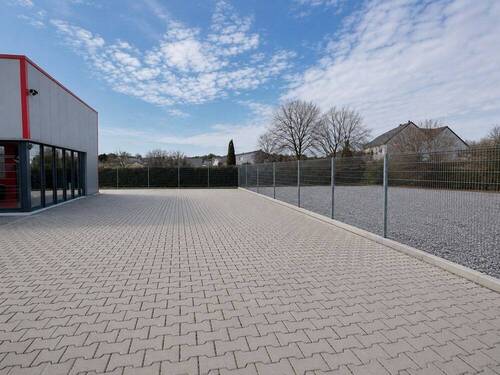 Schotterplatz_eingezäunt - Halle zum Kaufen in Steinfurt