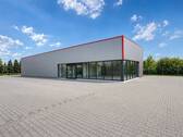 Ansicht_Parkplatz - Halle in Steinfurt
