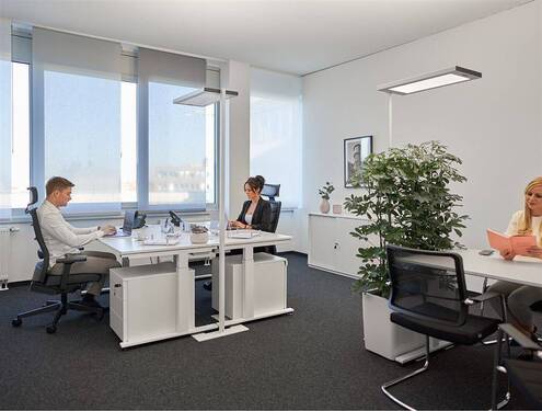 Doppelbüro - Modernes Büro, ab 1 Monat, Pauschalmiete, Servicepaket, Lounge, klimatisiert