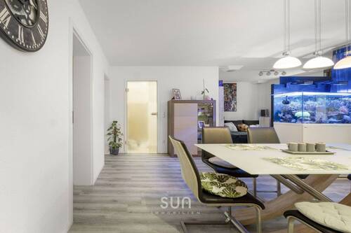 Esszimmer/Blick Flur - 4 Zimmer Etagenwohnung zum Kaufen in Dietenheim