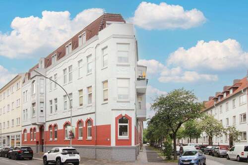 Hausansicht - Etagenwohnung mit 99,50 m&sup2; in Wilhelmshaven zum Kaufen