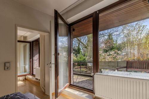 Blick Schlafzimmer - Etagenwohnung mit 67,50 m&sup2; in Hamburg zum Kaufen