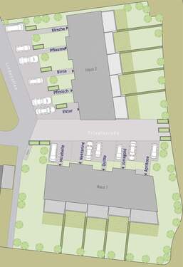 Übersichtsplan mit Namen - 