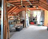 Werkstatt über der Garage - 