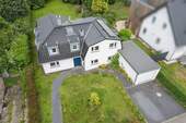 Grundstücks- und Hausansicht - 6 Zimmer Einfamilienhaus in Aachen / Verlautenheide