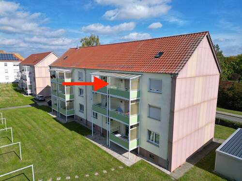 Ansicht_Balkon_2.JPG - Renovieren, einziehen, fertig +++ 3-Zimmer-Eigentumswohnung in Delitzsch +++