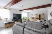 Wohnzimmer - Einfamilienhaus mit 110,10 m² in Hecklingen zum Kaufen