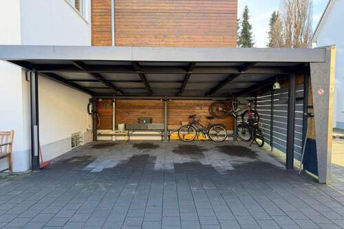 Doppelcarport mit E-Wallbox - 