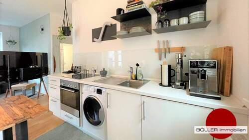 Einbauküche - Etagenwohnung mit 33,00 m&sup2; in Nürnberg zur Miete