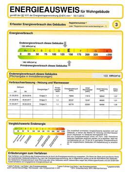 Energieausweis (v. neuer Hzg.) - 