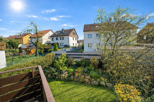 Aussicht vom Balkon - 
