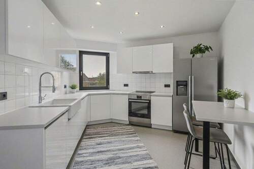 Küche-Visualisierung - Etagenwohnung mit 81,20 m&sup2; in München zum Kaufen