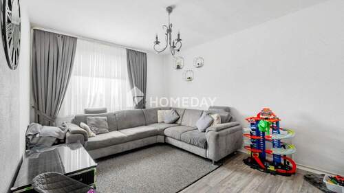 Wohnzimmer 2 - 3 Zimmer Etagenwohnung in Dortmund