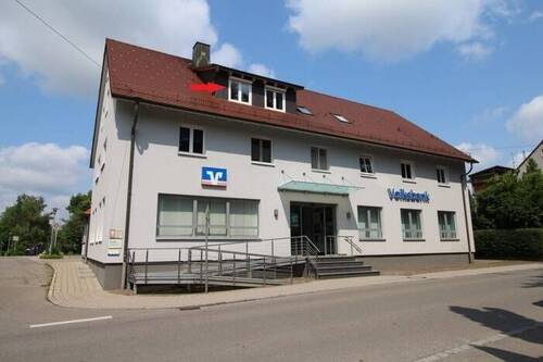 Aussenansicht - Gemütliche 3-Zimmer Dachgeschoss-Wohnung in Wilhelmsdorf