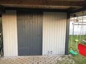 Schuppen mit Überdachung - 