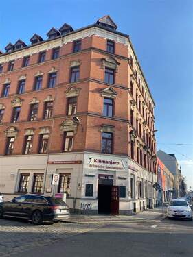 Hausansicht - 3 Zimmer Etagenwohnung in Leipzig