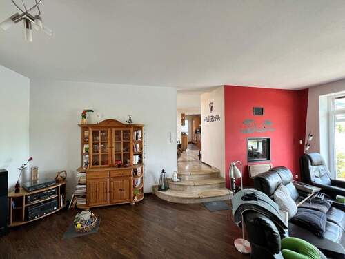 Wohnzimmer mit Kamin - 