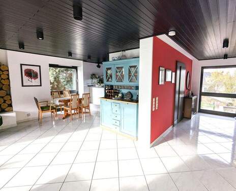 Essbereich mit offener Küche - Etagenwohnung mit 119,80 m&sup2; in Grevenbroich / Langwaden zum Kaufen