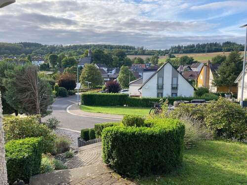 Blick aus der Haustür - 