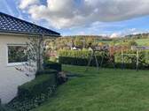 Fernblick aus dem Garten - 