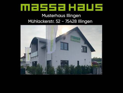 massa haus Illingen Musterhaus - 5 Zimmer Einfamilienhaus in Marbach am Neckar