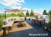Terrasse Bild mit KI generiert - 