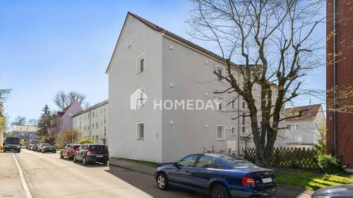 Außenansicht 1 - 2 Zimmer Etagenwohnung in Augsburg