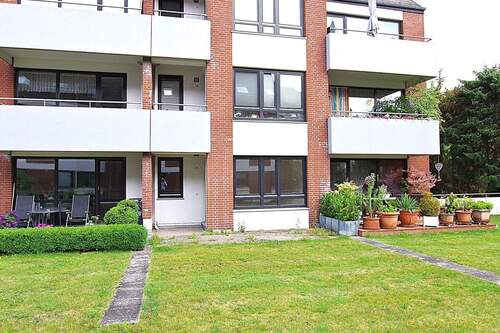 Terrasse/Garten - 1 Zimmer Etagenwohnung in Verden