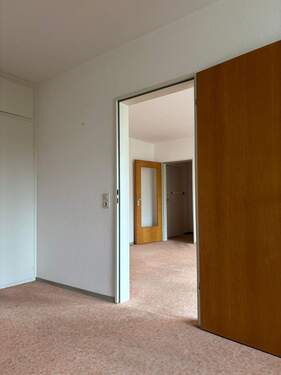 Blick vom Schlafzimmer Richtung Flur - 