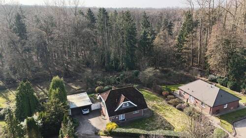 Exklusive Lage am Waldrand - 3 Zimmer Einfamilienhaus zum Kaufen in Tostedt